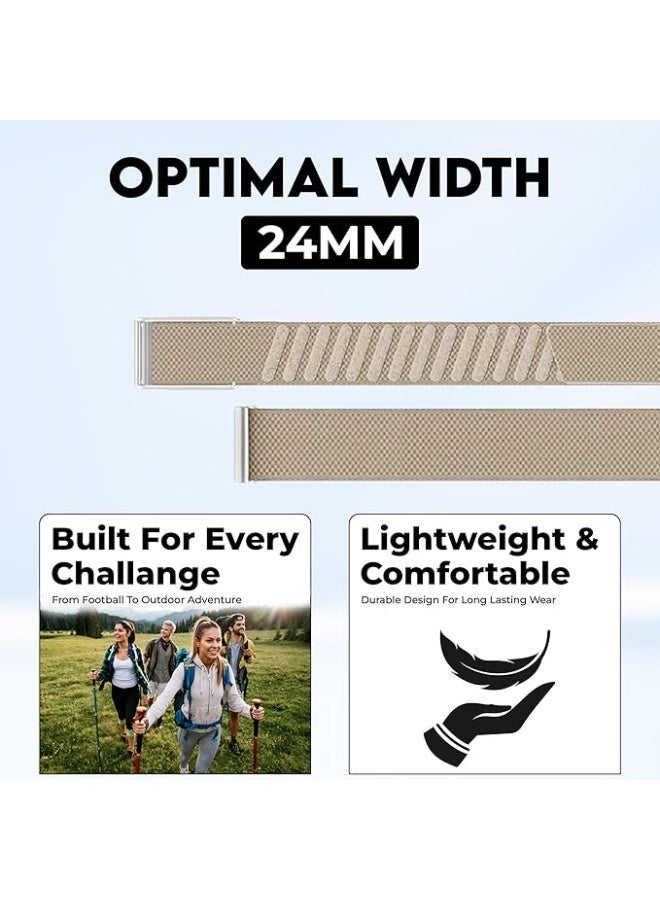 Ultra-soft Nylon Sport Band Compatible with WHOOP 5.0, One, Peak, and Life | Breathable, Durable & Secure Fit Strap | NOT for Gen 4 - Image 4